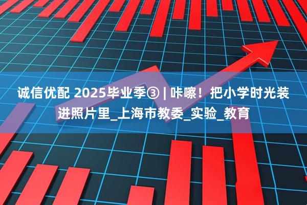 诚信优配 2025毕业季③ | 咔嚓！把小学时光装进照片里_上海市教委_实验_教育